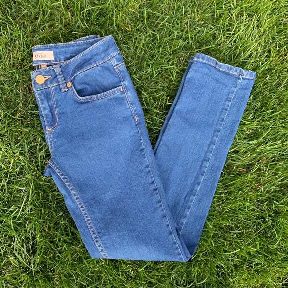 Topshop Moto Baxter Slim Fit Jeans 